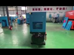 Screw Air Compressor direct Driven 7.5Kw 10HP For Fiber Laser Cutting Machine