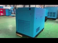 VSD Rotary Screw Air Compressor Permanent Magnet Efficient Motor With Low Noise