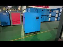 Electric Oil-Lubricated Screw Type Air Compressor 100psi 116psi 145psi Silent 20HP 15Kw