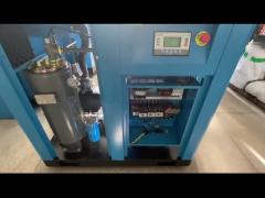 Rotary Screw Air Compressor PM VSD Oil Lubricated Air Cooling High Energy Efficiency