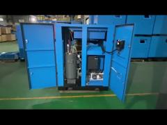 Screw Type Industrial Compressor Silent Rotary Air Compressor With High Energy Efficiency