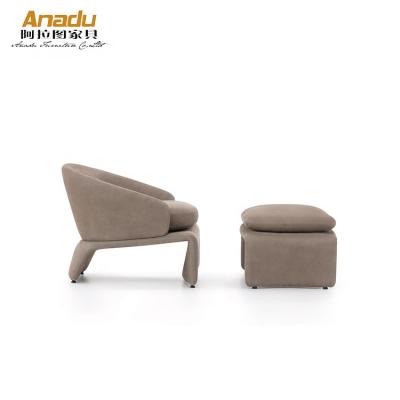 China Adjustable Fabric Leisure Sofa Chairs (Height) (Height) Design Italian Furniture Adjustable Home Living Room for sale