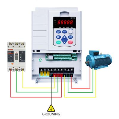 China China 1.5 kw variable frequency drive for water pumps vfd 2hb ac motor with vfd 26X47X22 cm for sale