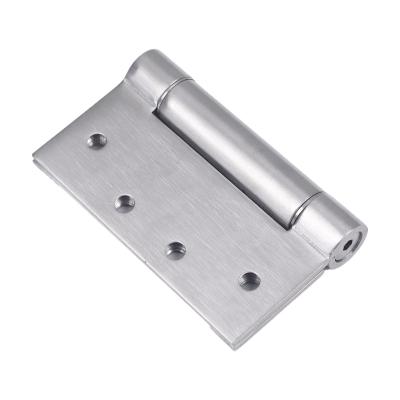 China Modern Silver Black Heavy Duty Exterior Door Hinge Spring Ball Bearing Hinges 304 Stainless Steel Safety Hinge for sale