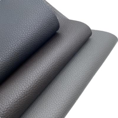 China Waterproof 0.9mm faux pvc leather for car seat mesh fabric leather fabric for sofa and cushion for sale