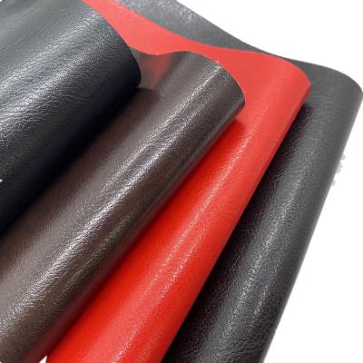 China Waterproof Hot Selling PVC Fabric PVC Vinyl Oily Lightweight Leather High Leather For Sofa for sale