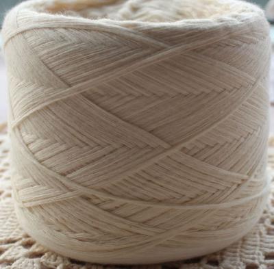 China Viable wholesale cotton yarn with white color and dyed color for sale