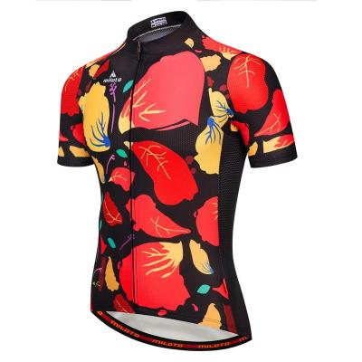 China Quickly Dry Breathable Vivid Color Cycling Jersey for sale