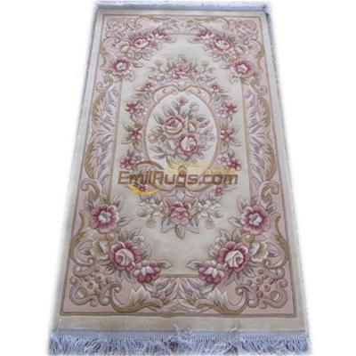 China Tapestry European and American custom aubusson style wool blanket hand made blankets and area rugs carpet wool line for sale