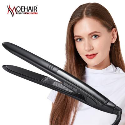 China Anti Static Ceramic Plates Flat Iron With Floating Ceramic Plates And Digital Controls Hair Straightener for sale