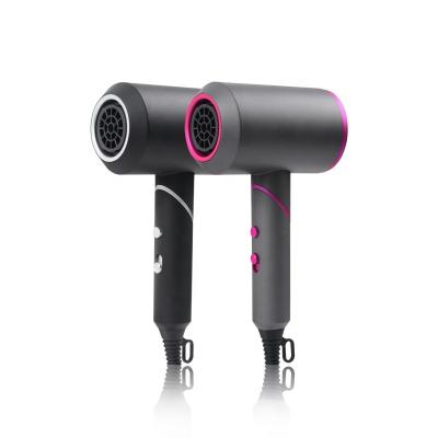 China Newest Design 1600W Foldable Hair Dryer Heat Control Ion Mini Hair Blow Dryer For Intelligent Negative Home Collapsible for sale