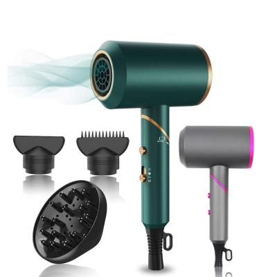 China Professional Ionic Portable Rotating Hair Dryer Mini Hair Dryer Household Blow Dryer Plug Sale Hair Dryer Salon Purchase Foldable for sale