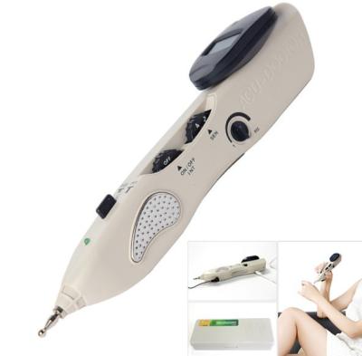 China Eletric Acupuncture Stimulator Pen Handheld Automatic Acupoint Induction Made in Porcelain for Body Massage and Pain Relief for sale