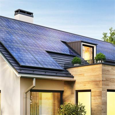 China Home 2KW 3KW 4KW 5KW Hybrid Solar Panel Power PV home on grid 3000w 10kw 5kw 2kw 3kw solar system basic system setup 2kw solar system for sale