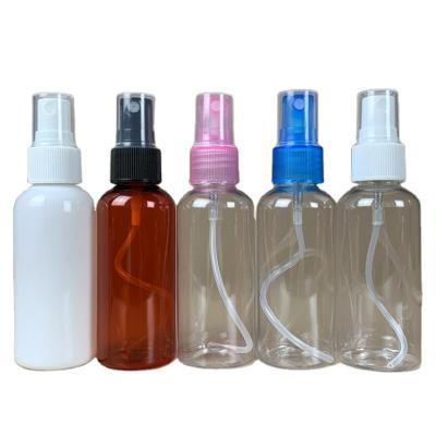 China Household Products OEM 2oz PET Bottle Sprayer Bottle Plastic Alcohol Spray Liquid Bottle for sale