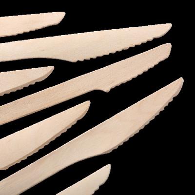 China Dispoasble for Disposable Street Food Spoon Wooden Fork Wooden Cutlery Knife for sale