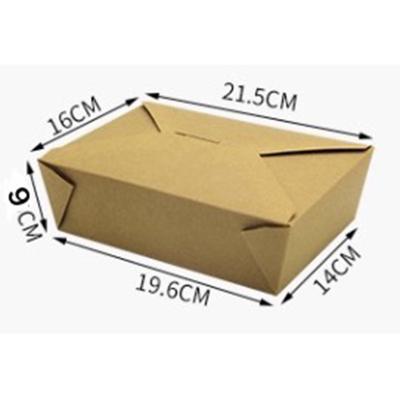 China Popular Eco - Friendly Amazon Paper Food Box New Dispoasble Window Packaging for sale