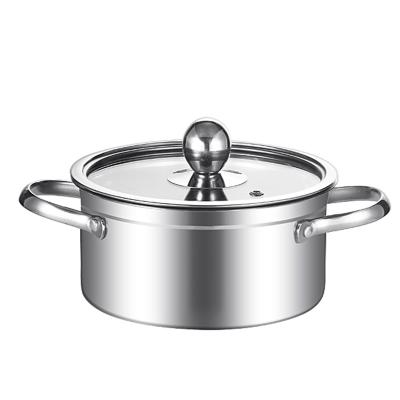 China Best Hot Selling Durable Stainless Steel Pot Mirror Pot Surface Tech Durable Hot Pot for sale