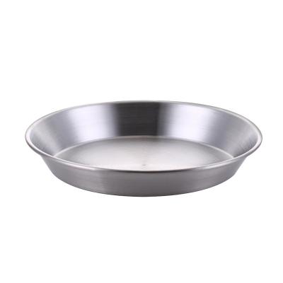 China General use for gas and induction cooker originally manufactured high quality round stainless steel non-handle heat resistant bakeware for sale