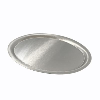 China Sustainable Spot Wholesale Straight-Edged Oval Dish Reusable and Durable Stainless Steel Oval Dish for sale