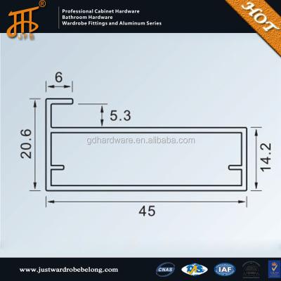 China door & Aluminum window profile catalog with aluminum profile led strip light, straight edge for sale