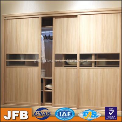 China Sliding JFB profile aluminum frame post system, parts for wardrobe sliding door for sale