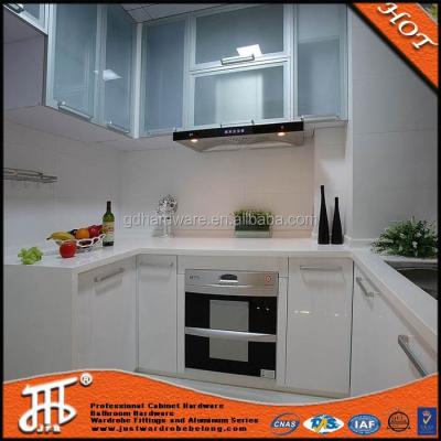 China sideboard doors with tempered glass aluminum frame rv door KK825 for sale