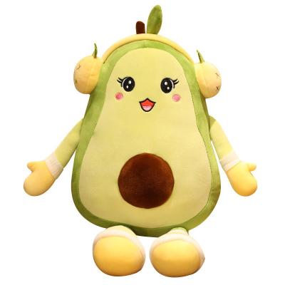 China Custom New Invented Soft Plush Products Stuffed Plush Toy Avocado Pillow Plush Toy For Kids for sale