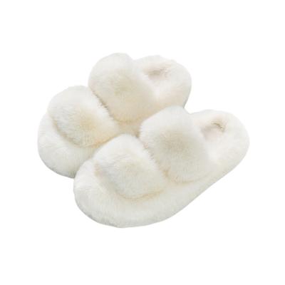 China Best Quality Soft Plush Moccasin Slippers Sale Custom Made Slippers For Women for sale