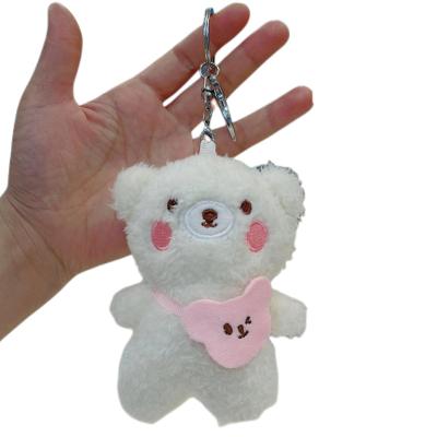 China Best Quality Soft Cute Plush Plush Backpack Accessories Plush Key Chain Key Chain for sale