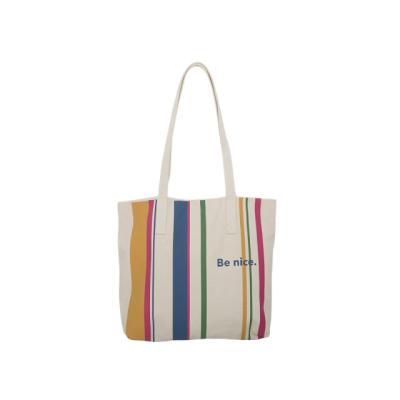 China Souvenir Canvas High Cost-effective Shoulder Tote Bag For Women Girl For Shopping for sale