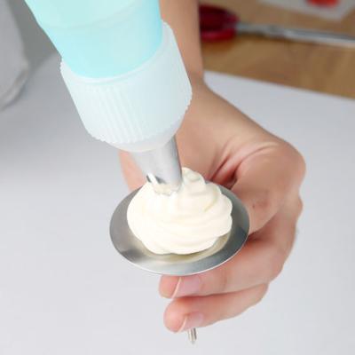 China Stainless Steel Cake Cupcake Ice Cream Nail DIY Tool Flower Needle Cake Decorating Viable Decoration for sale