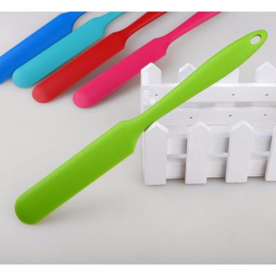 China Viable mini small silicone spatula /butter spatula /handmade soap spatula for sale