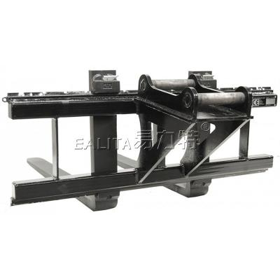 China Truss Excavator Attachment Pallet Fork Frame E-2A-1200-2.5T-S45 for sale