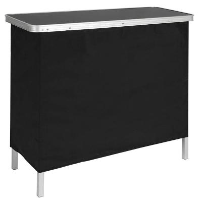 China New Design Bar Table Modern Portable DJ Bar Counter Folding Portable Table for sale