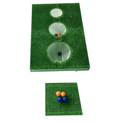 China Modern factory supply direct backyard golf game cornhole grass board golf corhole gaem set for door for sale