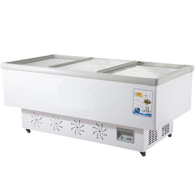 China 2021 Single-temperature large-capacity display refrigeration cabinet refrigeration equipment commercial supermarket equipment for sale