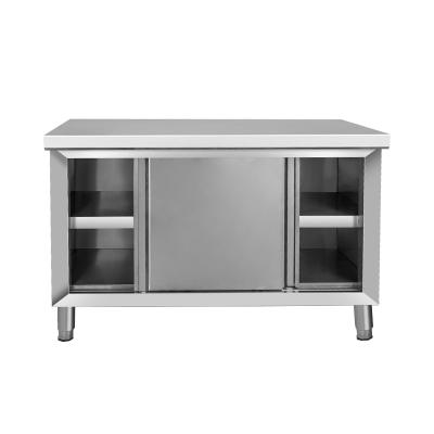 China Supermarket Multideck Showcase 2022 Stainless Steel Workbench Kitchen Refrigeration Equipment for sale