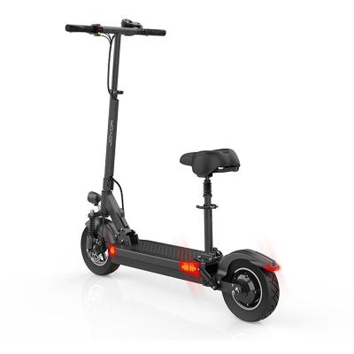 China Hot sale china factory unisex E scooter 500W motor 48V18ah battery folding electric scooter with front shock/rear shock absorption for sale