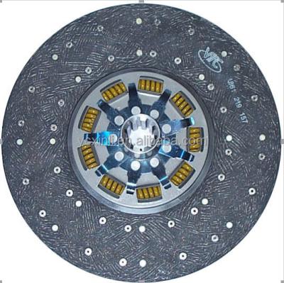 China 1861 219 157 Heavy Truck 9S Auto Parts Clutch Disc For Mercedes Ben z SK 380*200*10*45 for sale