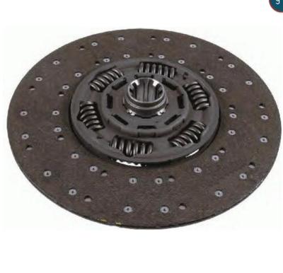 China 1878003767 AUTO PARTS GRAB DISC OEM NO: 1663218 FOR DAF HEAVY TRUCK 430*240*10*50.8 for sale