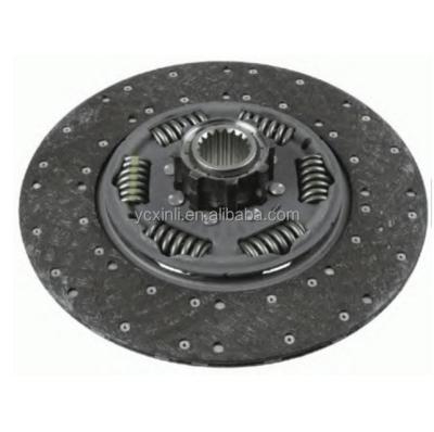 China 1878 002 024 Truck Spare Parts 6S Auto Clutch Disc Heavy Duty 400*250*18*50.8 for sale