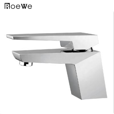 China Metered Faucets Black To Pass High Quality Chrome Mixer Taps Lavatory Sanitary Deck Mounted Single Handle Copper Basin Faucet Sink Faucet for sale