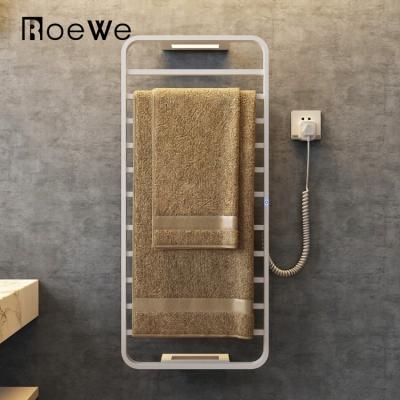 China Drier heater bathroom towel rack W phone wifi control, stainless steel wall hang ladder towel heater rail for sale