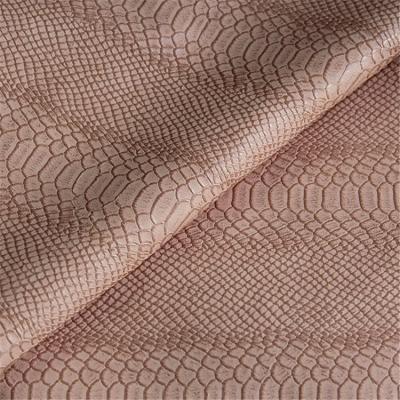 China New Design High Quality Abrasion-Resistant Python Skin PU Leather Imitation Leather For Cheap Sale for sale