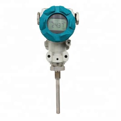 China Aluminum Alloy Thermal Resistance LCD Indicator Low Price Gas Temperature Transmitter Industrial Temperature Sensor for sale