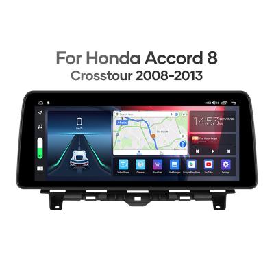 China Wholesaler GPS 12.3 Inch Car Radio Android 10 Stereo Receiver For Accord 8 GPS Crosstour Player Multimedia Navigation 2008-2013 for sale