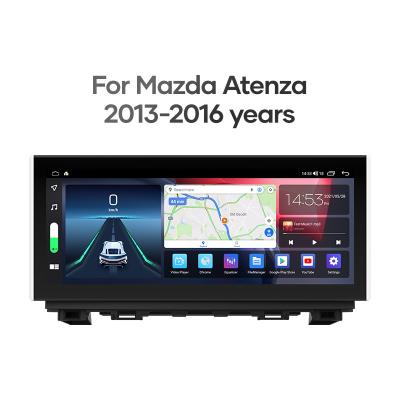 China Wholesaler GPS 12.3 Inch Car Radio Android 10 Stereo Receiver For Mazda Atenza 2013-2016years VCR Multimedia GPS Navigation for sale