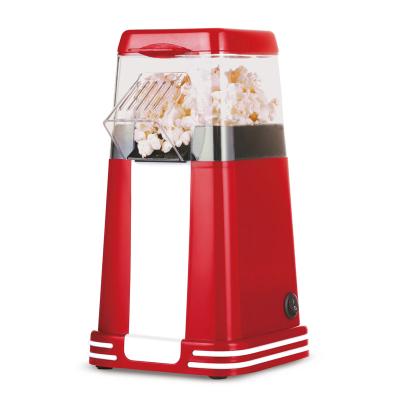 China Portable transparent cavity design fetro top cover best viable selling uniform popcorn heating machine for sale