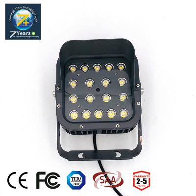 China saa ce smd 18w outdoor aluminum outdoor flood light shade for garden lawn for sale